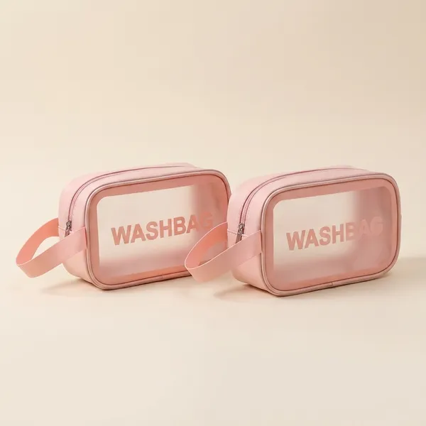 Small_Clear_Waterproof_Wash_Bag_Transparent_Toiletry_And_Makeup_Organizer_Zipper_Cosmetic_Storage_Bag_For_Travel_Bathroom_And_Beauty_Essentials_Pink_Pack_Of_2