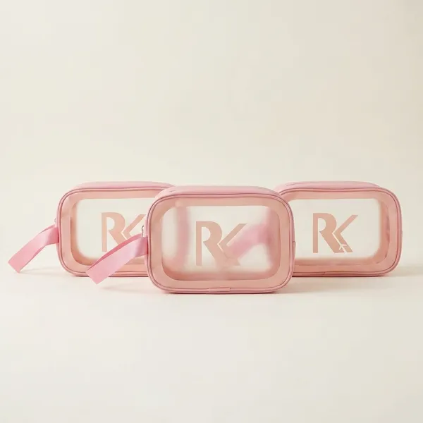 Small_Clear_Waterproof_Wash_Bag_Transparent_Toiletry_And_Makeup_Organizer_Zipper_Cosmetic_Storage_Bag_For_Travel_Bathroom_And_Beauty_Essentials_Pink_Pack_Of_3