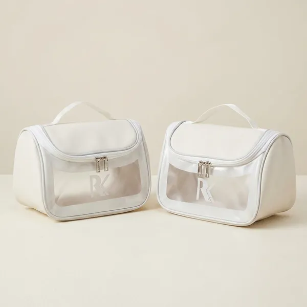Travel_Cosmetic_Case_White_Non_Woven_Zipper_Closure_Pack_Of_2