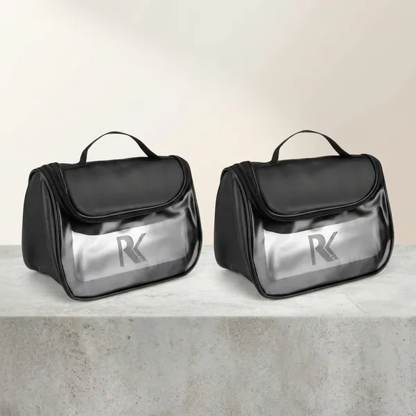 Travel_Cosmetic_Case_Black_Non_Woven_Zipper_Closure_Pack_Of_2