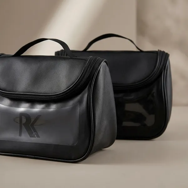 Travel_Cosmetic_Case_Black_Non_Woven_Zipper_Closure_Pack_Of_2