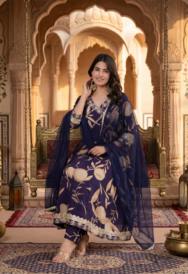 Womens_Purple_Rayon_Anarkali_Kurta_Set_With_Dupatta_–_Floral_Printed_Ethnic_Gown_Kurti_With_Pants_|_Festive_Party_Wear_Designer_Suit_For_Women