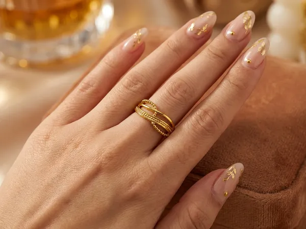 Woven_Grace_Gold_Stainless_Steel_Premium_Ring