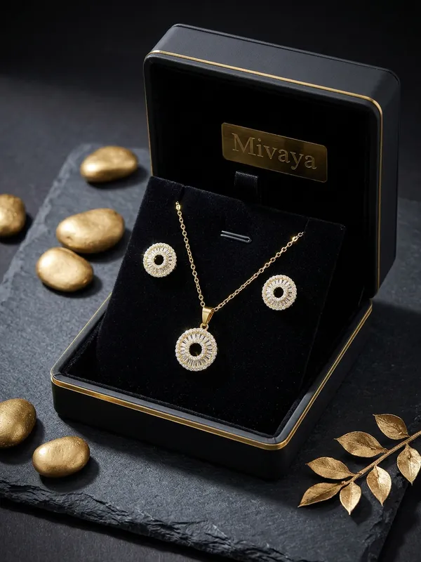 Aurelia_Halo_Gold_Stainless_Steel_Premium_Necklace_Set