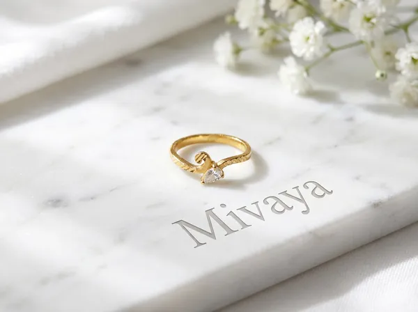 Amora_Heart_Gold_Stainless_Steel_Premium_Ring