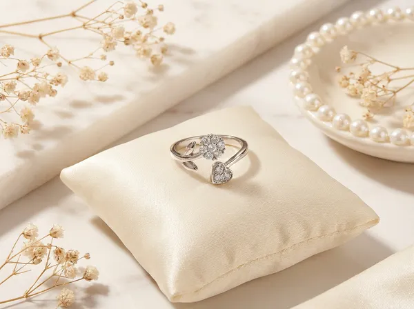 Bloomheart_Silver_Stainless_Steel_Premium_Ring