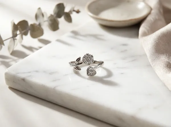 Bloomheart_Silver_Stainless_Steel_Premium_Ring