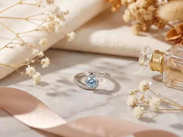 Azure_Teardrop_Silver_Stainless_Steel_Premium_Ring