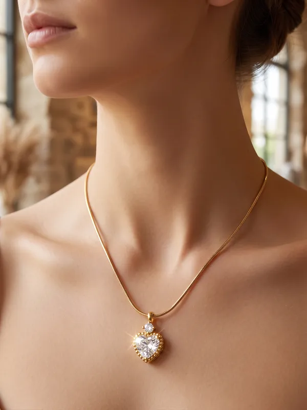 Eternal_Heart_Gold_Stainless_Steel_Premium_Necklace