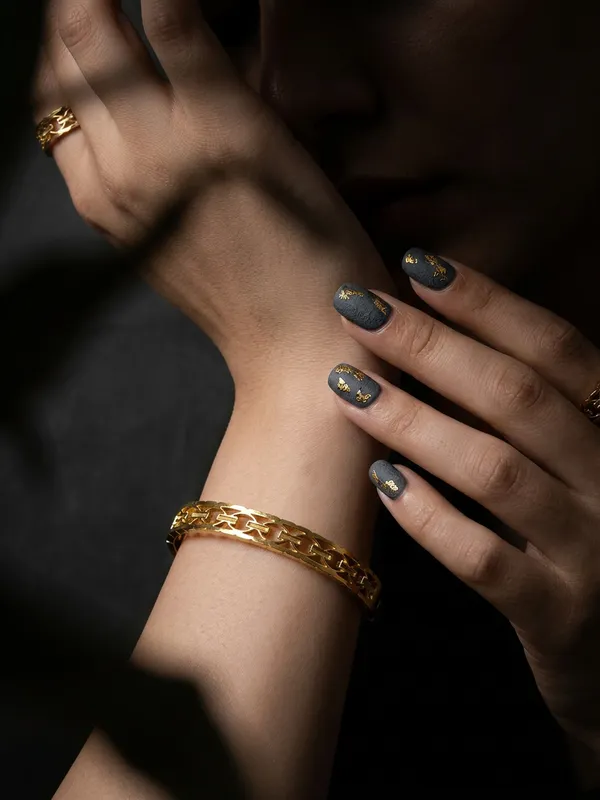 Golden_Trellis_Gold_Stainless_Steel_Premium_Bracelet