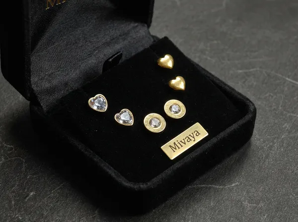 Amora_Heart_Gold_Stainless_Steel_Premium_Earrings