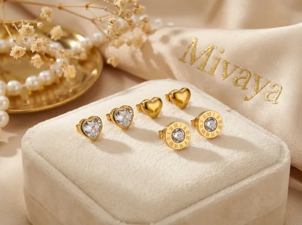 Amora_Heart_Gold_Stainless_Steel_Premium_Earrings