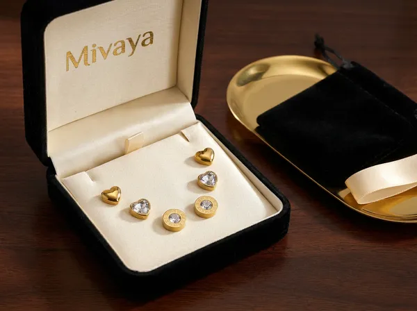Amora_Heart_Gold_Stainless_Steel_Premium_Earrings