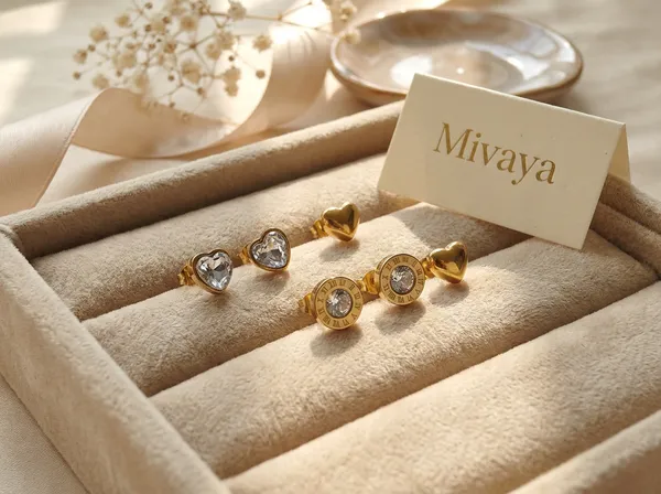 Amora_Heart_Gold_Stainless_Steel_Premium_Earrings