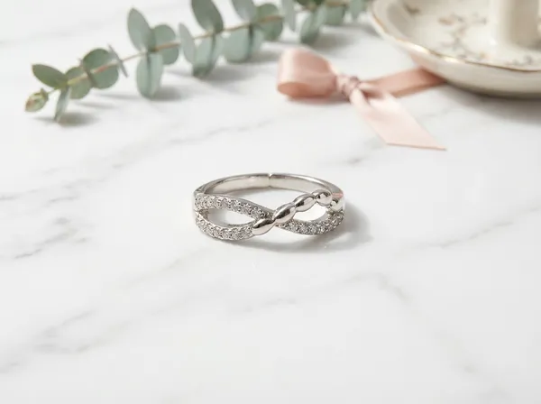 Forever_Loop_Silver_Stainless_Steel_Premium_Ring