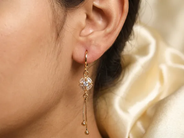 Crystal_Blossom_Tassel_Gold_Stainless_Steel_Premium_Earrings