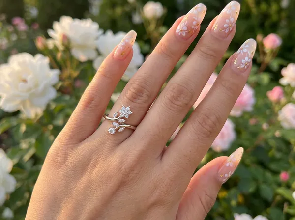 Ivy_Blossom_Silver_Stainless_Steel_Premium_Ring