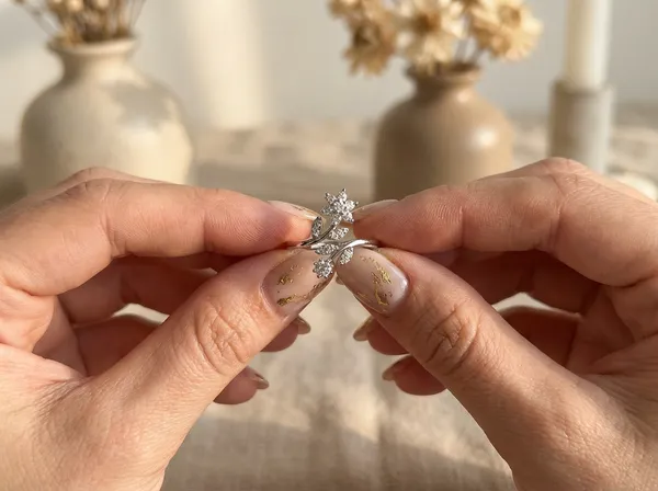 Ivy_Blossom_Silver_Stainless_Steel_Premium_Ring