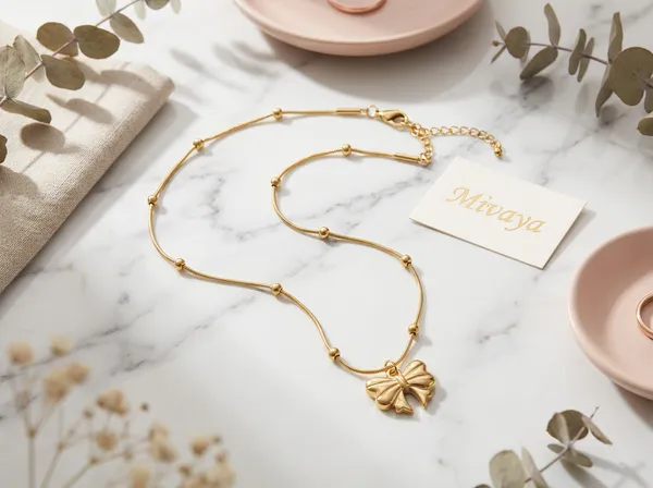 Belle_Bow_Gold_Stainless_Steel_Premium_Necklace