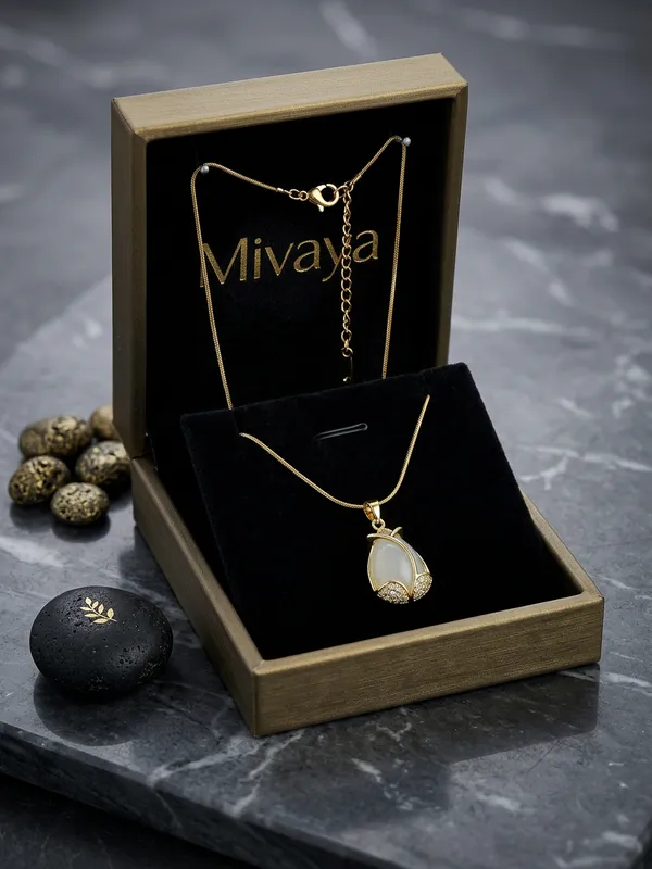 Ivory_Tulip_Gold_Stainless_Steel_Premium_Necklace