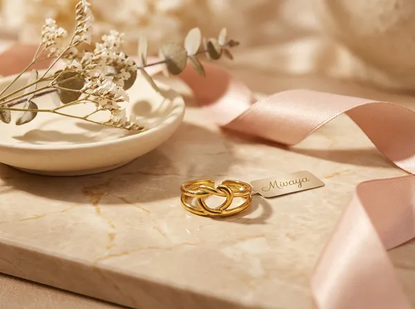 Amora_Knot_Gold_Stainless_Steel_Premium_Ring