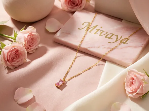 Rosette_Solitaire_Gold_Stainless_Steel_Premium_Necklace