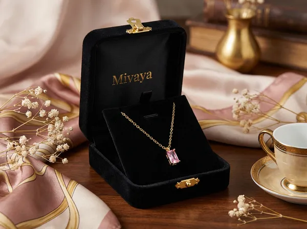 Rosette_Solitaire_Gold_Stainless_Steel_Premium_Necklace