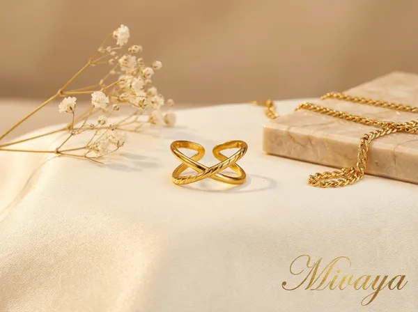 Infinity_Cross_Gold_Stainless_Steel_Premium_Ring