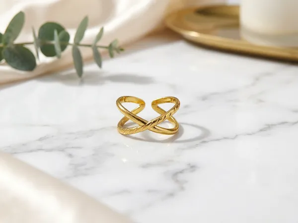 Infinity_Cross_Gold_Stainless_Steel_Premium_Ring