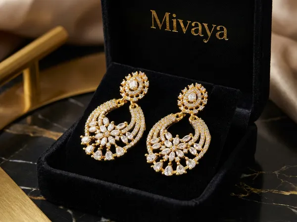 Royal_Bloom_Chandeliers_Gold_Stainless_Steel_Premium_Earrings