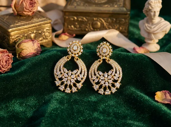 Royal_Bloom_Chandeliers_Gold_Stainless_Steel_Premium_Earrings