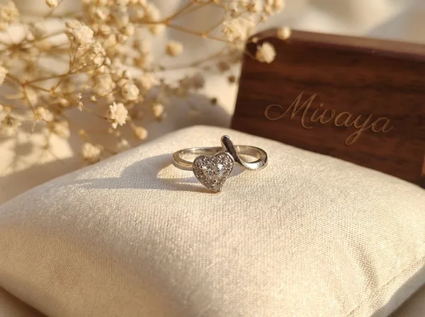 Radiant_Heart_Silver_Stainless_Steel_Premium_Ring