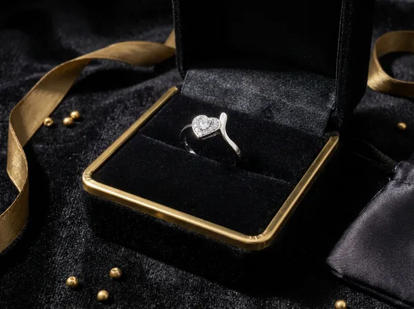 Radiant_Heart_Silver_Stainless_Steel_Premium_Ring
