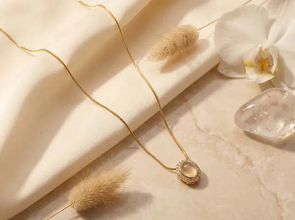 Moonstone_Halo_Gold_Stainless_Steel_Premium_Necklace