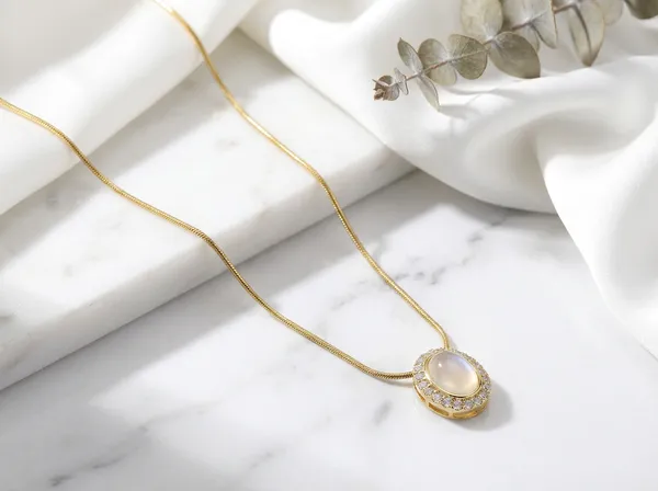 Moonstone_Halo_Gold_Stainless_Steel_Premium_Necklace