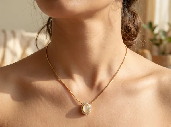 Moonstone_Halo_Gold_Stainless_Steel_Premium_Necklace