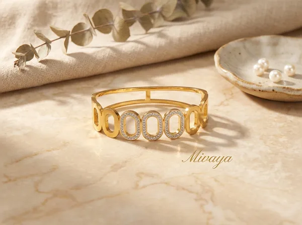 Infinity_Oval_Cuff_Gold_Stainless_Steel_Premium_Bracelet