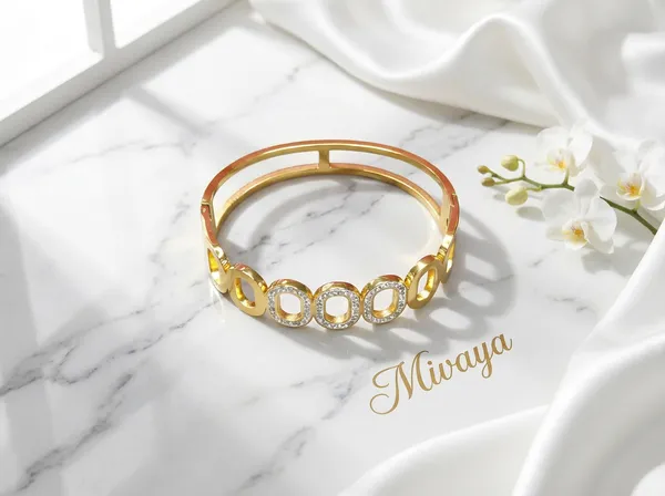 Infinity_Oval_Cuff_Gold_Stainless_Steel_Premium_Bracelet