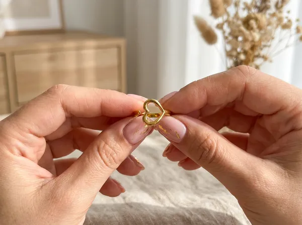 Forever_Heart_Gold_Stainless_Steel_Premium_Ring