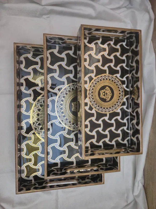 Black_And_Gold_Wooden_Moroccan_Geometric_Bone_Inlay_Serving_Trays_Set_Of_3