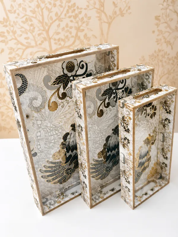 Gold_And_Beige_Wooden_Decorative_Phoenix_Floral_Nesting_Trays_Set_Of_3