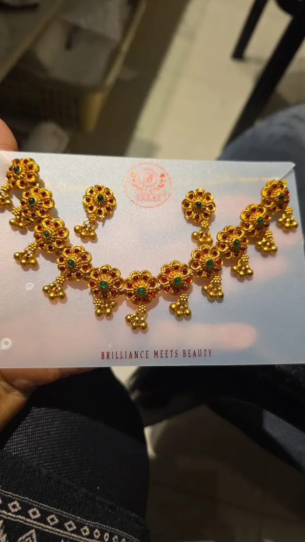 Multicolour_Brass_Necklace_Set_For_Women