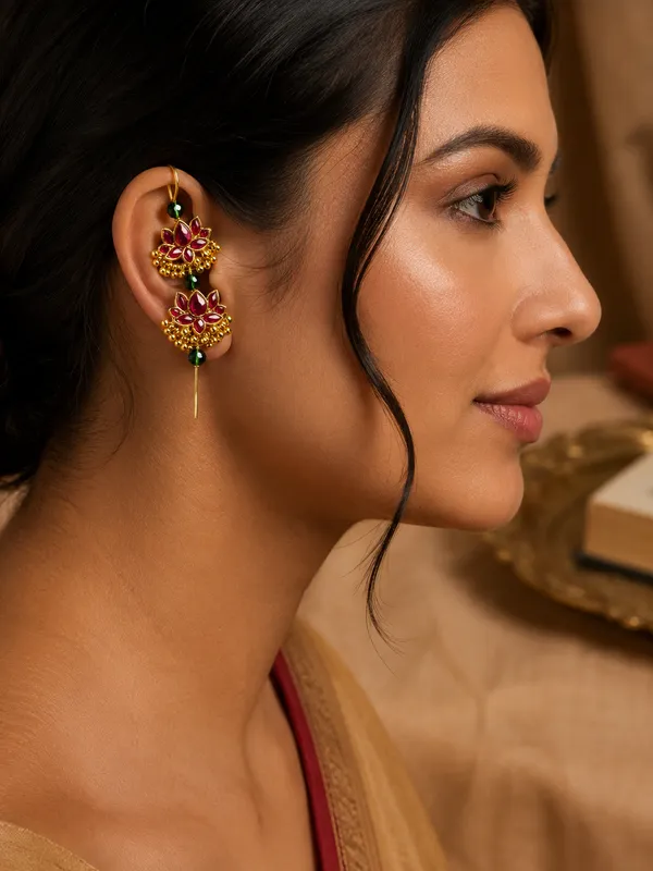 Multicolour_Mazak_Earcuff_For_Women
