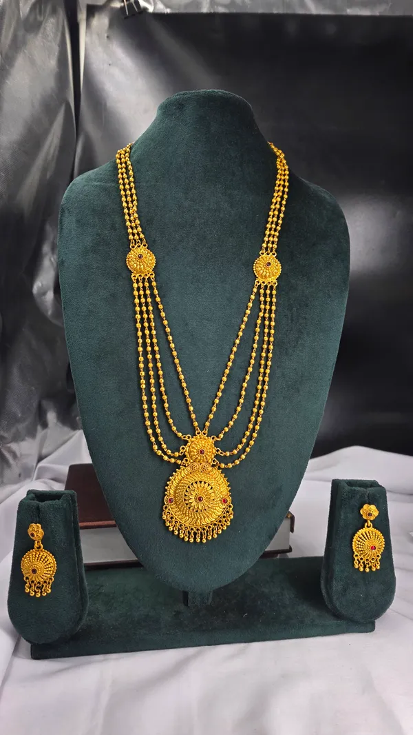 Golden_Brass_Guttapusalu_Necklace_Set_For_Women
