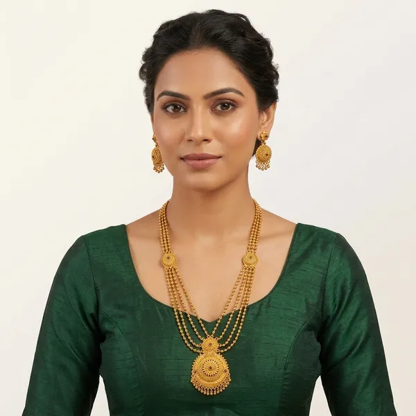 Golden_Brass_Guttapusalu_Necklace_Set_For_Women