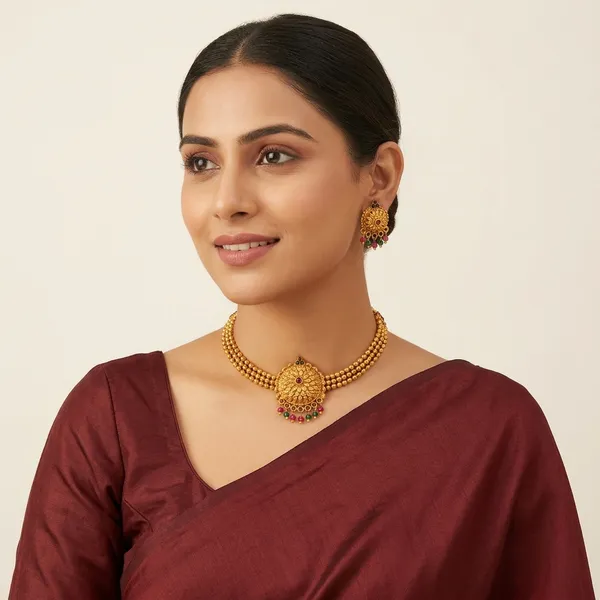 Golden_Mazak_Temple_Choker_Set_For_Women