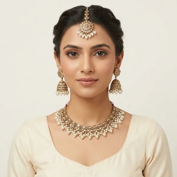 White_Brass_Kundan_Necklace_Set_For_Women