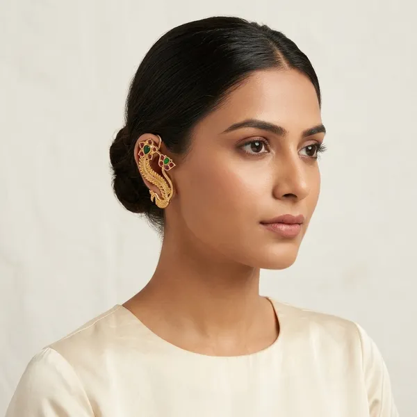 Golden_Mazak_Earcuff_For_Women