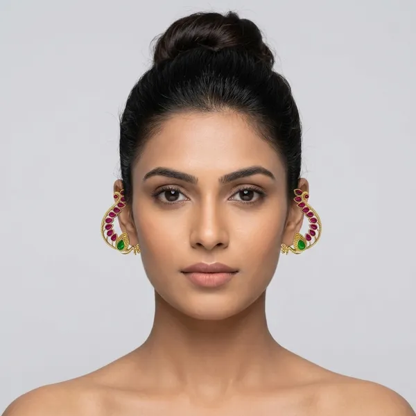 Multicolour_Mazak_Earcuff_For_Women