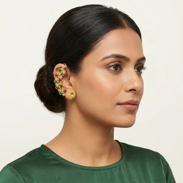 Golden_Mazak_Earcuff_For_Women